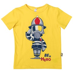 Желтая футболка для мальчика 171074