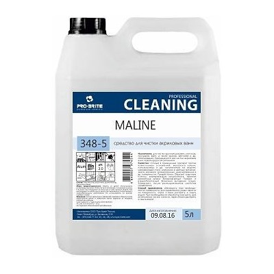 MALINE 5 л, средство для чистки акриловых ванн