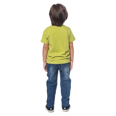 Салатовая футболка для мальчика 171118