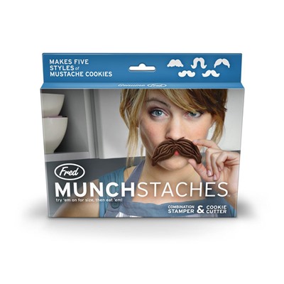 Форма для печенья Munchstache (набор 5 шт.) / Бренд: Fred&Friends /