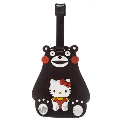 Бирка багажная - Kumamon with Kitty