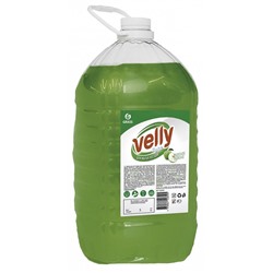 GRASS Средство для мытья посуды Velly light (зеленое яблоко) 5 кг