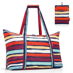 Сумка складная Mini maxi travelbag artist stripes /бренд Reisenthel/