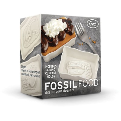 Форма для выпечки Fossil Food (набор 4 шт.) / Бренд: Fred&Friends /