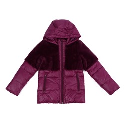 Фиолетовая куртка для девочки 382003