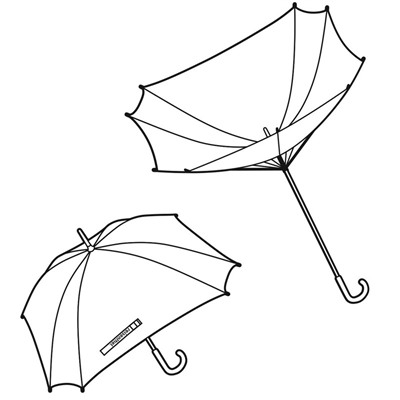 Зонт-трость dots / Бренд: Reisenthel /