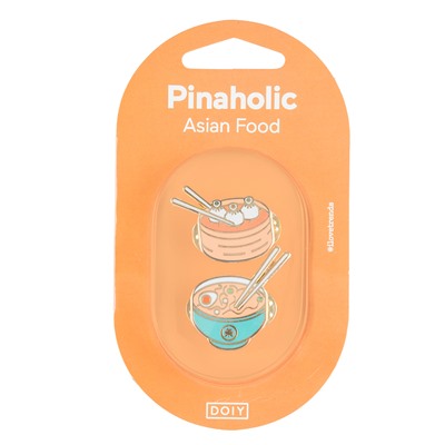 Набор из 2-х металлических булавок Pinaholic Asian Food / Бренд: Doiy /