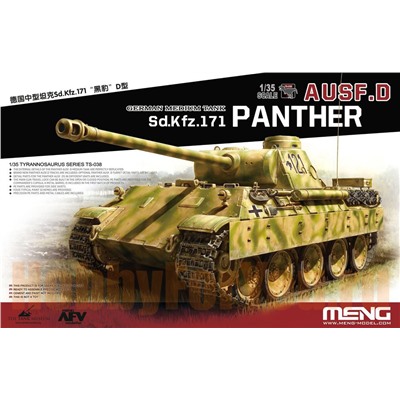 "MENG" ES-003 "танк" пластик 1/35 German Medium Tank Sd.Kfz.171 Panther Ausf.D