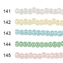 Бисер Япония "TOHO" 10/0 ассорти №5 2.4 мм 5 туб х 5 г СК пастельно-перламутровое