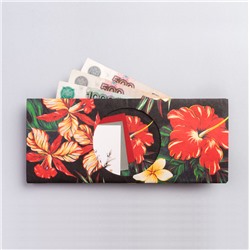 Бумажник Tropicflowers / Бренд: New wallet /