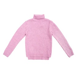 Светло-розовый свитер для девочки 382161