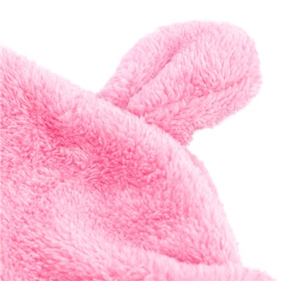 Светло-розовая шапка для девочки 388128