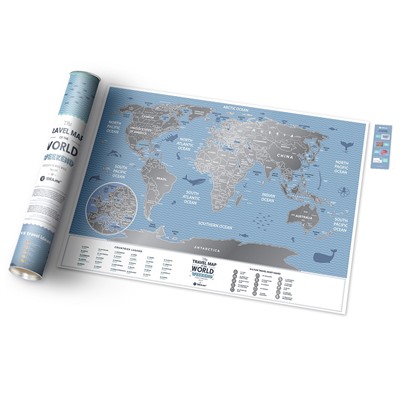 Карта Travel Map Weekend World / Бренд: 1DEA.me /