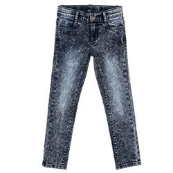 Синие брюки джинсовые для девочки 372012