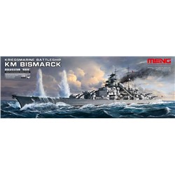 "MENG" PS-003 "линейный корабль" KRIEGSMARINE BATTLESHIP KM BISMARCK 1/700