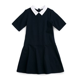 Темно-синее платье для девочки 384440