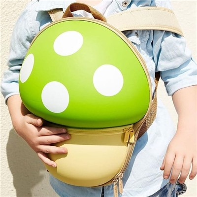 Детский рюкзачок "Грибочек" зеленый