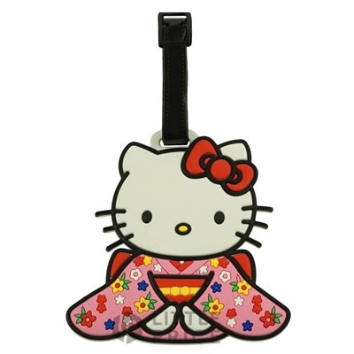 Бирка багажная - Hello kitty Geisha