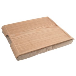 Подставка с деревянным подносом Laptray дерево-песчаная / Бренд: Bosign /