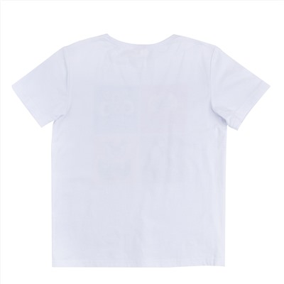 Белый комплект: футболка, шорты для мальчика 185002