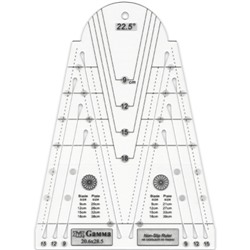 "Gamma" Линейка для пэчворка RL-005 20.6 x 28.5 см в пакете с еврослотом пластик