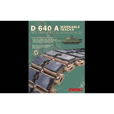 "MENG" SPS-016 "траки" В 640 A WORKABLE TRACKS FOR LEOPARD 1 FAMILY 1/35