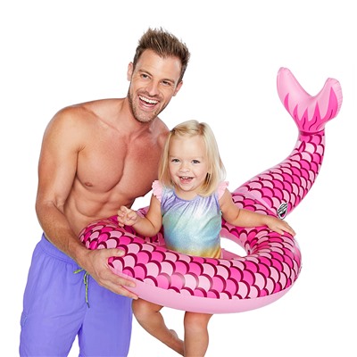 Круг надувной детский Mini Mermaid Tail / Бренд: BigMouth /