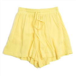 Желтые шорты для девочки 182155