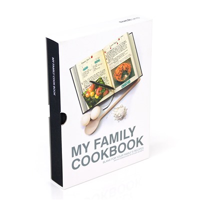 Семейная кулинарная книга My Family чёрная / Бренд: Suck UK /
